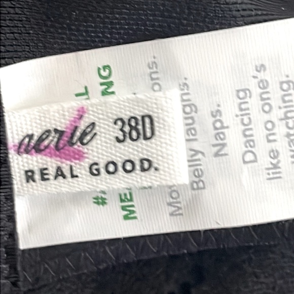 AERIE➕NEW Real Power Midnight Lace Bra - Picture 8 of 10